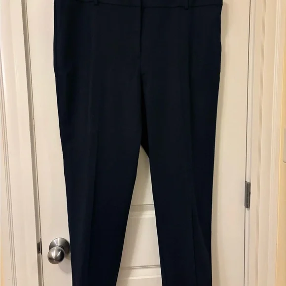 Ann Taylor Navy Ankle Pants - Picture 3 of 4